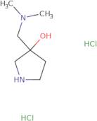 3-[(Dimethylamino)methyl]pyrrolidin-3-ol dihydrochloride