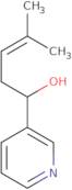 4-Methyl-1-(pyridin-3-yl)pent-3-en-1-ol