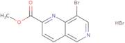 Methyl 8-bromo-1,6-naphthyridine-2-carboxylate hydrobromide