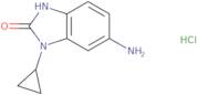 6-Amino-1-cyclopropyl-1H-1,3-benzodiazol-2-ol hydrochloride