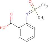 2-â€‹[(Dimethyloxido-â€‹Î»4-â€‹sulfanylidene)â€‹amino]â€‹-benzoic acid