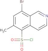 8-Bromo-6-methylisoquinoline-5-sulfonylchloride