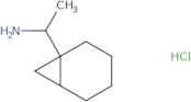 1-{Bicyclo[4.1.0]heptan-1-yl}ethan-1-amine hydrochloride