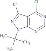 3-bromo-1-tert-butyl-4-chloro-1H-pyrazolo[3,4-d]pyrimidine