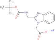 Sodium 2-[2-({[(tert-butoxy)carbonyl]amino}methyl)-1H-1,3-benzodiazol-1-yl]acetate