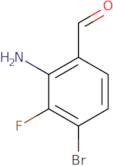 2-Amino-4-bromo-3-fluorobenzaldehyde