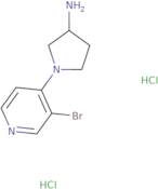 1-(3-Bromopyridin-4-yl)pyrrolidin-3-amine dihydrochloride