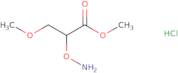 Methyl 2-(aminooxy)-3-methoxypropanoate hydrochloride