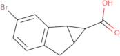 3-Bromo-1H,1aH,6H,6aH-cyclopropa[A]indene-1-carboxylic acid