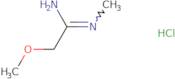 2-Methoxy-N-methylethanimidamide hydrochloride