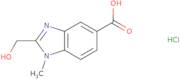 2-(Hydroxymethyl)-1-methyl-1H-1,3-benzodiazole-5-carboxylic acid hydrochloride