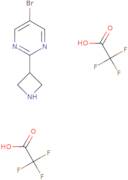 2-(Azetidin-3-yl)-5-bromopyrimidine, bis(trifluoroacetic acid)