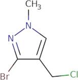 3-Bromo-4-(chloromethyl)-1-methyl-1H-pyrazole