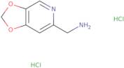 {2H-[1,3]Dioxolo[4,5-c]pyridin-6-yl}methanamine dihydrochloride