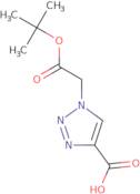 1-[2-(tert-Butoxy)-2-oxoethyl]-1H-1,2,3-triazole-4-carboxylic acid