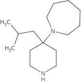 1-[4-(2-Methylpropyl)piperidin-4-yl]azepane