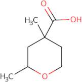 2,4-Dimethyloxane-4-carboxylic acid