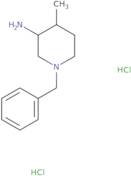 1-Benzyl-4-methylpiperidin-3-amine dihydrochloride