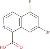 7-Bromo-5-fluoroisoquinoline-1-carboxylicacid