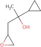 2-Cyclopropyl-1-(oxiran-2-yl)propan-2-ol