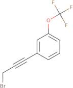 1-(3-Bromoprop-1-yn-1-yl)-3-(trifluoromethoxy)benzene