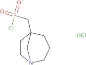 1-Azabicyclo[3.2.1]octan-5-ylmethanesulfonyl chloride hydrochloride