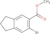 Methyl 6-bromo-2,3-dihydro-1H-indene-5-carboxylate