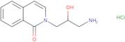 2-(3-Amino-2-hydroxypropyl)-1,2-dihydroisoquinolin-1-one hydrochloride