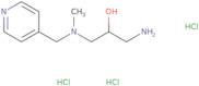 1-Amino-3-{methyl[(pyridin-4-yl)methyl]amino}propan-2-ol trihydrochloride