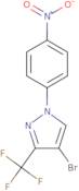 4-Bromo-1-(4-nitrophenyl)-3-(trifluoromethyl)-1H-pyrazole