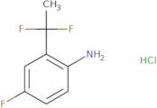 2-(1,1-Difluoroethyl)-4-fluoroaniline hydrochloride
