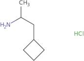 1-Cyclobutylpropan-2-amine hydrochloride
