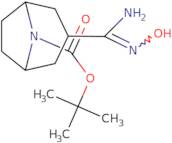 tert-Butyl 3-(N-hydroxycarbamimidoyl)-8-azabicyclo[3.2.1]octane-8-carboxylate