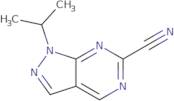 1-Propan-2-ylpyrazolo[3,4-d]pyrimidine-6-carbonitrile