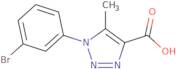 1-(3-Bromophenyl)-5-methyl-1H-1,2,3-triazole-4-carboxylic acid