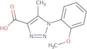 1-(2-Methoxy-phenyl)-5-methyl-1H-[1,2,3]triazole-4-carboxylic acid