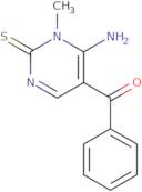 (6-Amino-1-methyl-2-thioxo-1,2-dihydro-5-pyrimidinyl)(phenyl)methanone