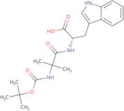 N-[(1,1-Dimethylethoxy)carbonyl]-2-methylalanyl-L-tryptophan