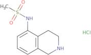 N-(1,2,3,4-Tetrahydroisoquinolin-5-yl)methanesulfonamide hydrochloride