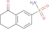 8-Oxo-5,6,7,8-tetrahydronaphthalene-2-sulfonamide