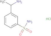 3-(1-Aminoethyl)benzene-1-sulfonamide hydrochloride