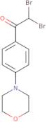 2,2-Dibromo-1-(4-morpholin-4-ylphenyl)ethanone