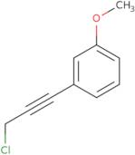 1-(3-Chloroprop-1-yn-1-yl)-3-methoxybenzene