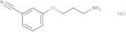 3-(3-aminopropoxy)benzonitrile hydrochloride