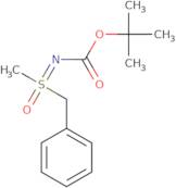 tert-Butyl N-[benzyl(methyl)oxo-λ⁶-sulfanylidene]carbamate