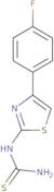 [4-(4-Fluorophenyl)-1,3-thiazol-2-yl]thiourea