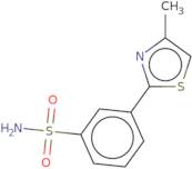 3-(4-Methyl-1,3-thiazol-2-yl)benzene-1-sulfonamide