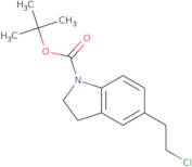 5-(2-Chloroethyl)indoline, N-BOC protected