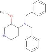 (3S,4R)-N,N-Dibenzyl-3-methoxy-piperidin-4-amine