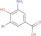 3-Amino-5-bromo-4-hydroxybenzoic acid